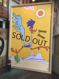Vitage ROAD RUNNER Golden Storybook Poster w/frame (AL5616)