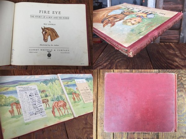 画像3: 40s Vintage Book FIRE EYE (AL6013)