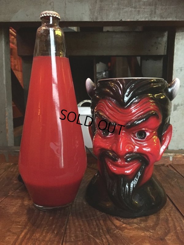 画像1: Vintage Red Devil Lava Lamp (AL6365)