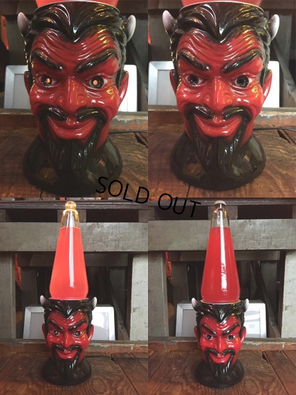 画像3: Vintage Red Devil Lava Lamp (AL6365)
