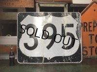Vintage Road Sign Route 395 (AL6507)