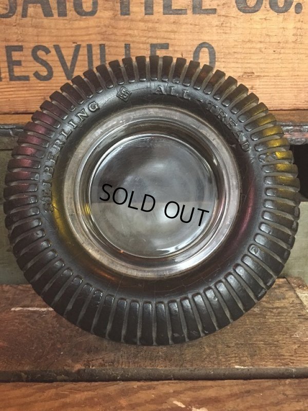 画像1: Vintage Tire Ashtray Seiberling (AL6671)