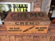 画像1: Vintage CREMO Cigar Humidor Store Display Tin (AL6731) (1)