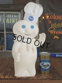 80s Vintage Pillsbury Doughboy Card Bord Sign (AL7113)