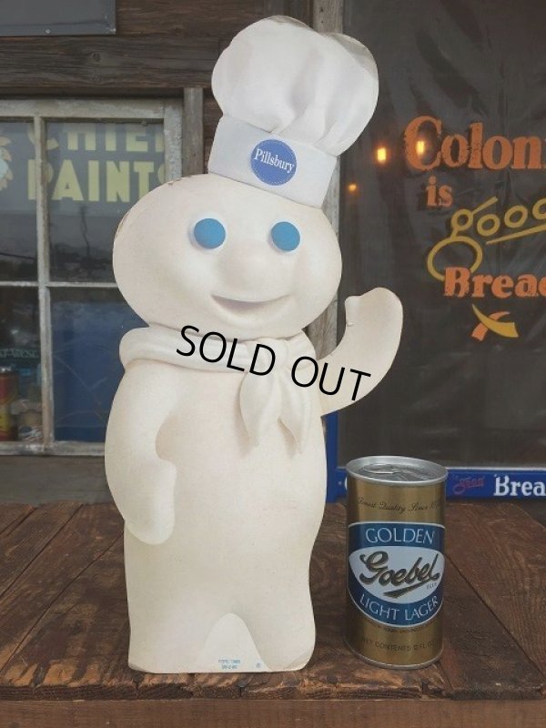 画像1: 80s Vintage Pillsbury Doughboy Card Bord Sign (AL7113)