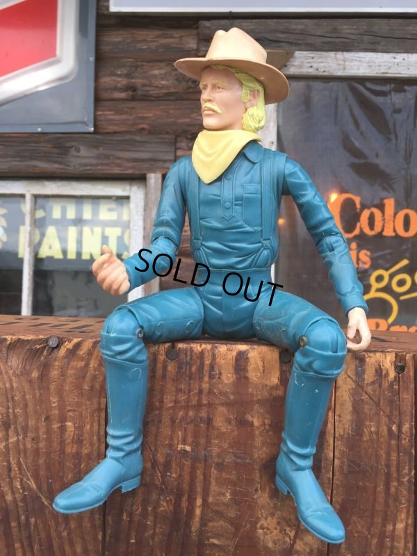 画像1: 70s Vintage Marx Johnny West Action Figure (AL7395)