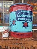 40s Vintage Colmbine Pure Lard Tin (AL7398)