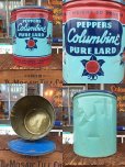 画像3: 40s Vintage Colmbine Pure Lard Tin (AL7398) (3)