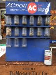 画像1: 60s Vintage AC Spark Plug Glass Storage Jars (AL7397) (1)