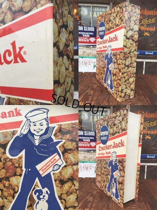 画像3: 80s Vintage Cracker Jack Big Size Bank (AL7709） 