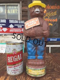 70s Vintage Smokey Bear Bubble Bath Bottle (AL7710) 