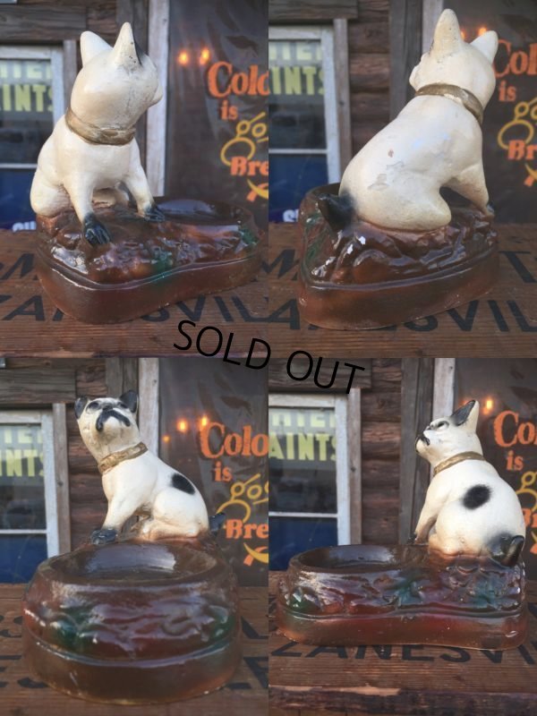 画像2: Vintage French Bulldog Boston Terier Tray (AL8203)