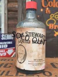 Vintage Mrs. Stewart's Liquid Bluing Bottle (AL8586)