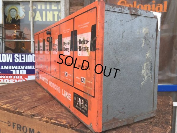 画像3: Vintage GM Delco Cabinet (AL8658)