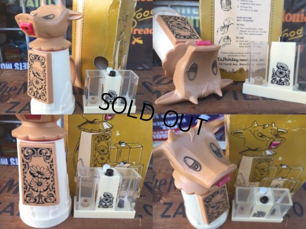 画像3: Vintage Cow Creamer Set (AL8770)