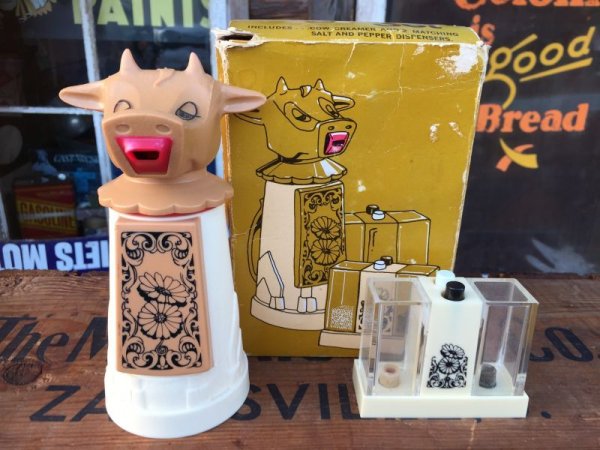 画像1: Vintage Cow Creamer Set (AL8770)