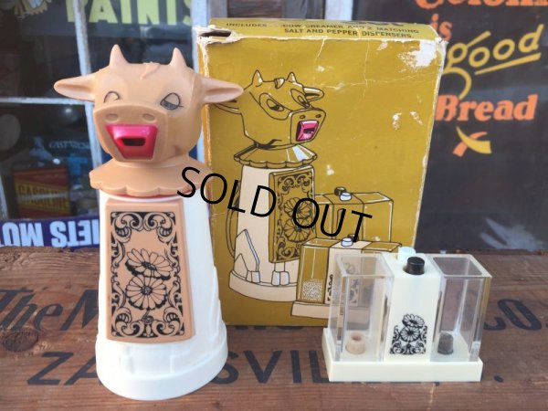 画像1: Vintage Cow Creamer Set (AL8770)