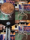 画像2: Vintage Industrial Stool Chair (AL9017) (2)