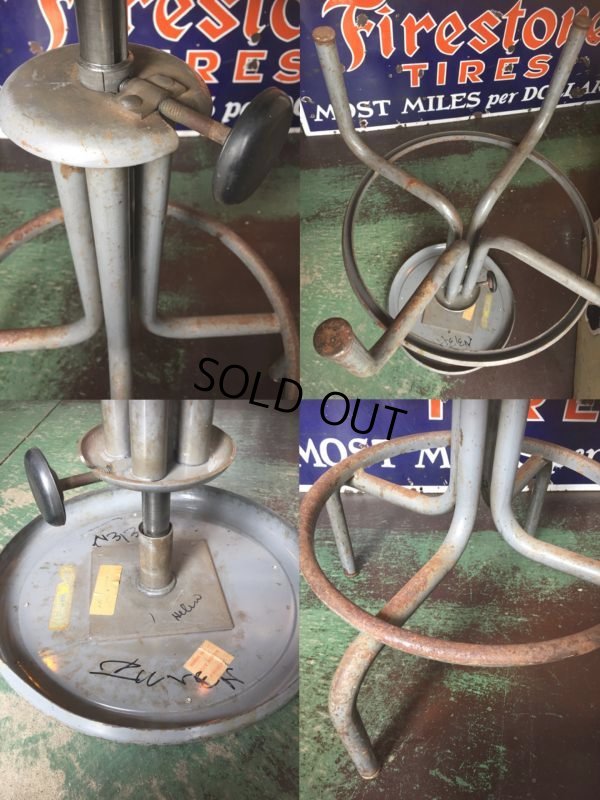 画像3: Vintage Industrial Stool Chair (AL9017)