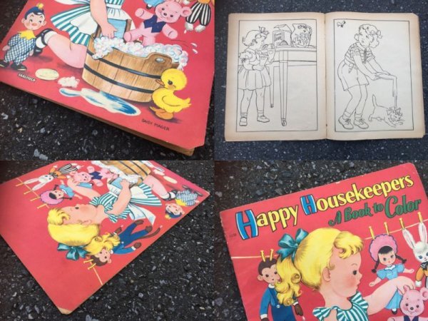 画像3: 50s Happy Housekeepers A Book to Color (AL9176) 