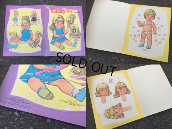 画像2: 70s Cathy Quick Curl Paper Doll Book (AL9177) 