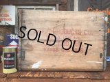 Vintage CHICO PRODUCTS COMPANY Wooden Crate Box (AL9360)