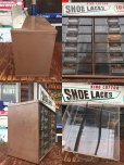 画像2: Vintage King Cotton Shoe Lace Store Display Cabinet (AL9458) (2)