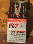 画像2: Vintage Matchbook FLY LUSCOMBE LaBaw's Clothing Mart (MA9867) (2)