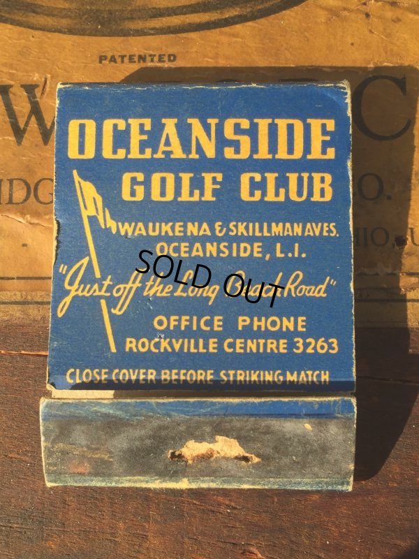 画像2: Vintage Matchbook OCEANSIDE GOLF CLUB (MA9858)