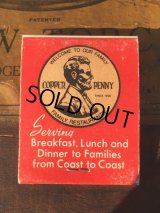 Vintage Matchbook COPPERPENNY RESTAURANTS (MA9827)