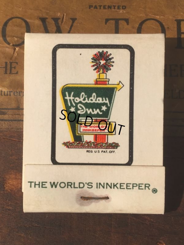 画像1: Vintage Matchbook Holiday Inn (MA9818)