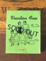 Vintage Matchbook Surf Motel Vacation Inn (MA9843)