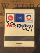 Vintage Matchbook AC-Delco (MA9849)