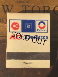 Vintage Matchbook AC-Delco (MA9849)