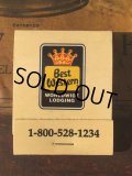 Vintage Matchbook Best Western (MA9809)