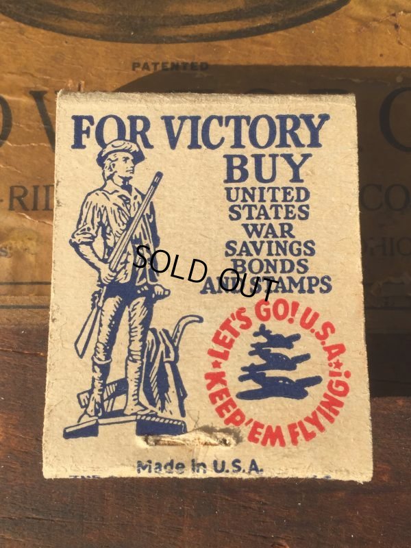 画像1: Vintage Matchbook SAFETY-EDGE WAXED PAPER (MA9855)