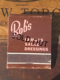 Vintage Matchbook Bob's Big Boy (MA9836)