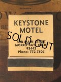 Vintage Matchbook KEYSTONE MOTEL (MA9852)