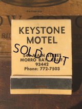 Vintage Matchbook KEYSTONE MOTEL (MA9852)