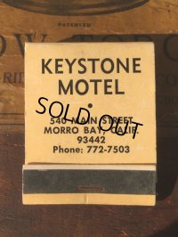 Vintage Matchbook KEYSTONE MOTEL (MA9852)