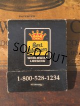 Vintage Matchbook Best Western (MA9812)