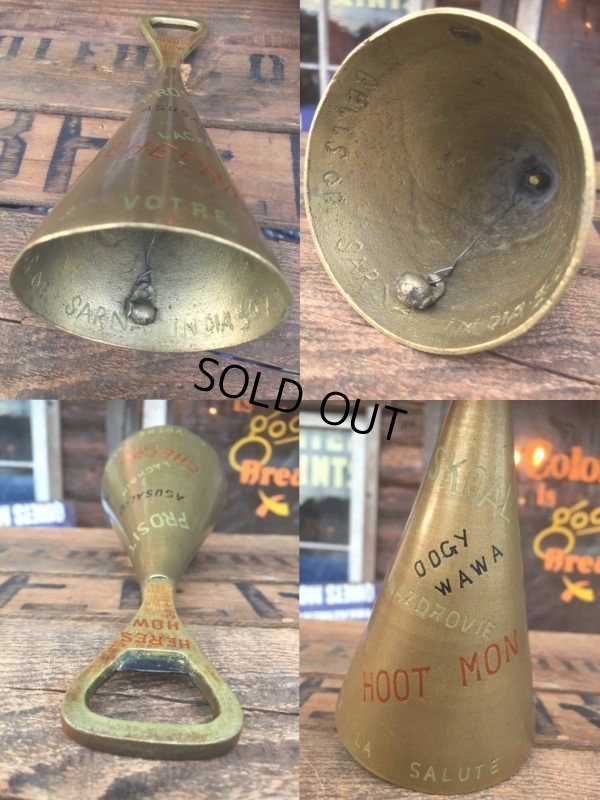 画像4: Vintage Brass Bell Bottle Opener (AL6342）