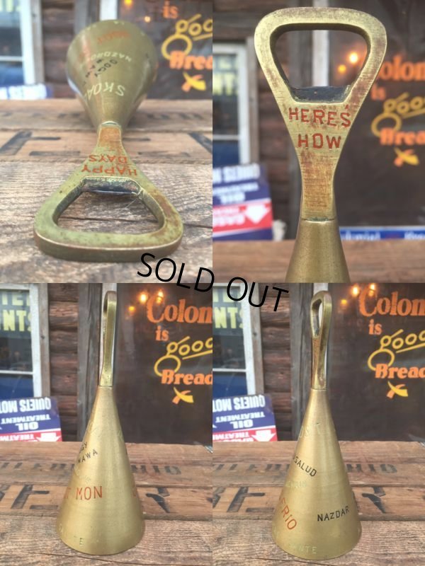 画像3: Vintage Brass Bell Bottle Opener (AL6342）