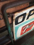 画像4: Vintage 7UP Drink Soda Roadside Stand Open Sign (AL9953)