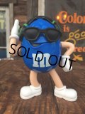 Vintage M&M's Radio Figure Blue (AL0218)