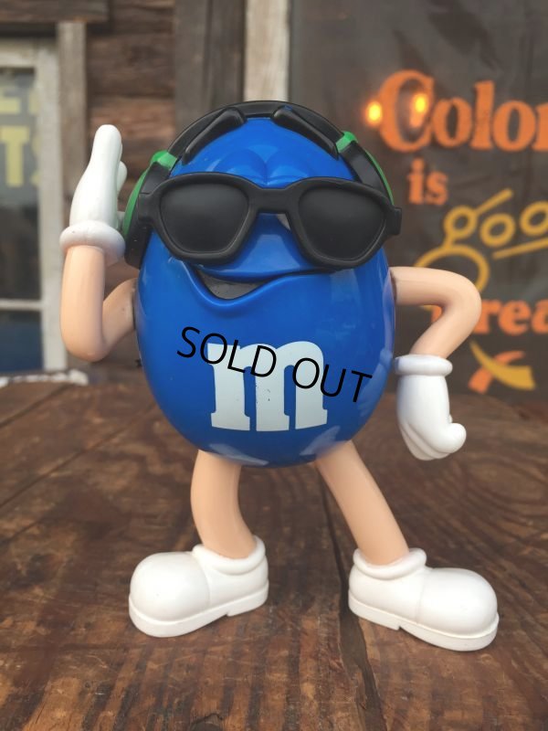 画像1: Vintage M&M's Radio Figure Blue (AL0218)