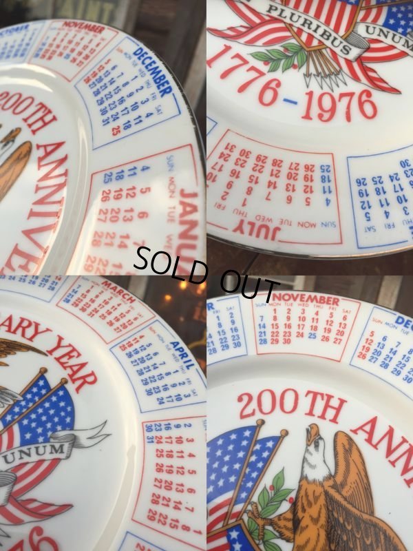 画像3: 70s Vintage 1776-1976 200th Anniversary Year Plate (AL0649)