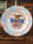 画像1: 70s Vintage 1776-1976 200th Anniversary Year Plate (AL0649) (1)