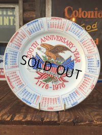 70s Vintage 1776-1976 200th Anniversary Year Plate (AL0649)