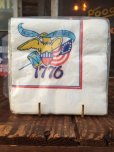 画像1: 70s Vintage 1776-1976 200th Anniversary Napkin (AL0650) (1)